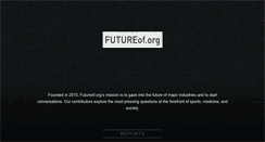 Desktop Screenshot of futureof.org